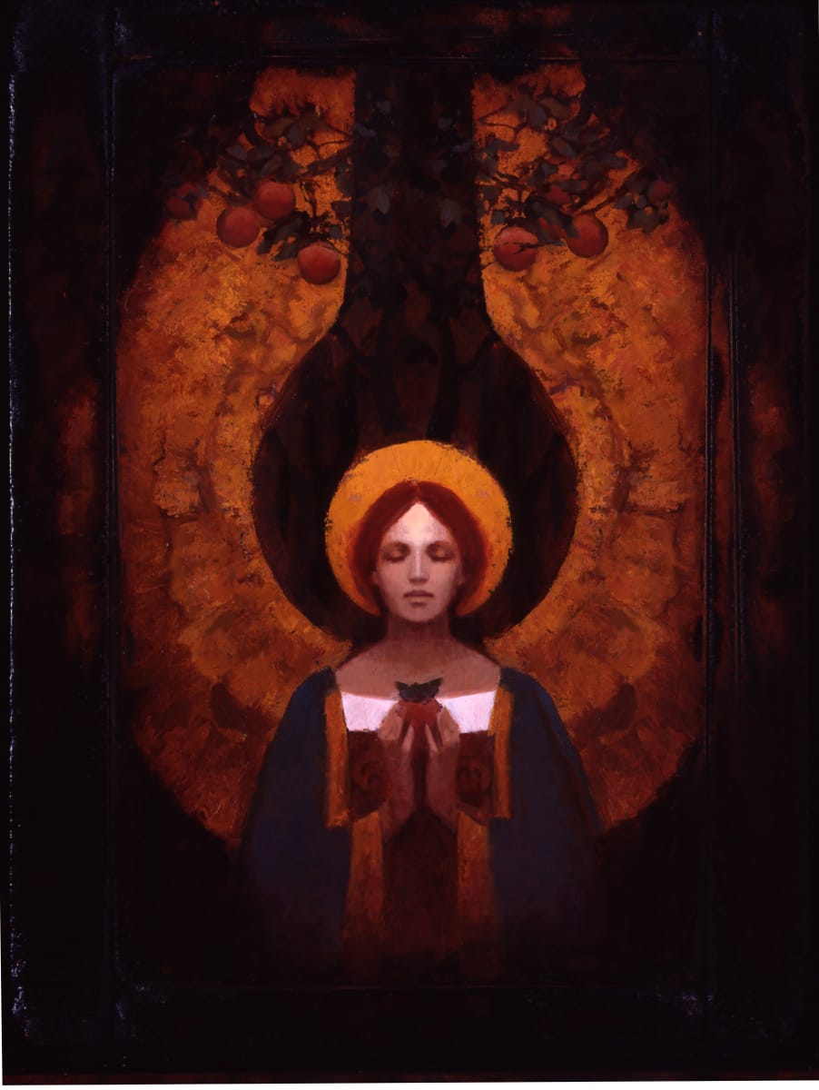 Angel with Fruit by J. Kirk Richards  Image: Angel with fruit