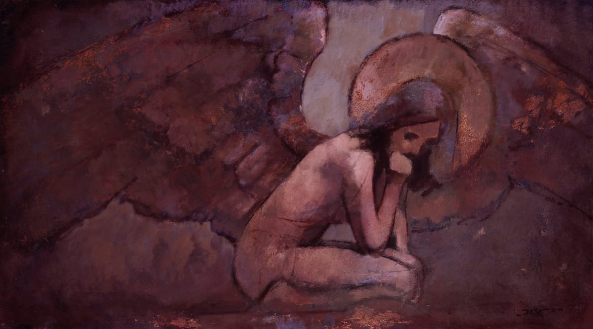 Figure with Wings VIII by J. Kirk Richards  Image: Figure with wings
