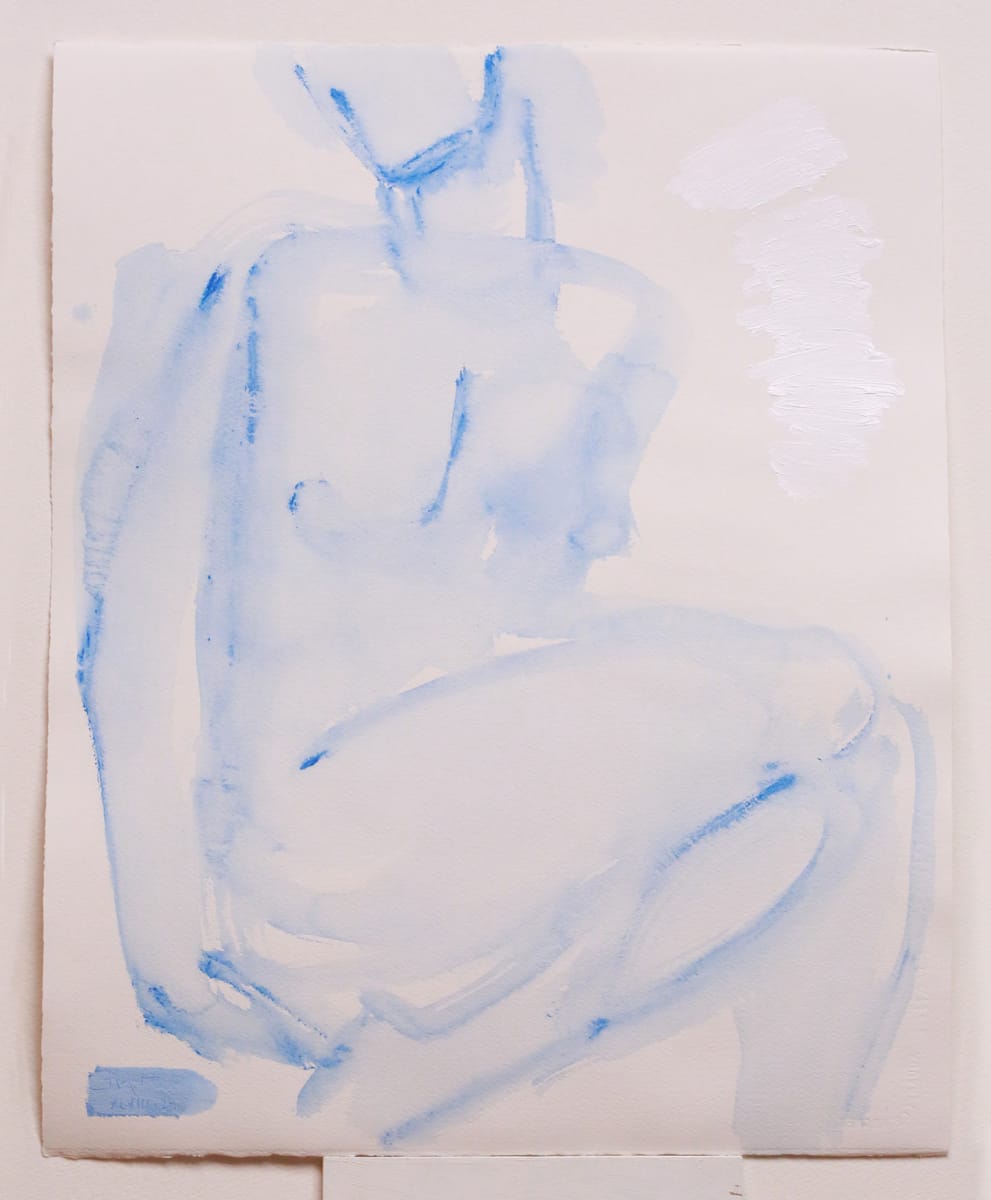 Blue Figure by J. Kirk Richards, Image 1.