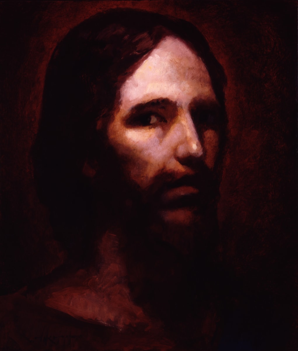 Christ Portrait IX by J. Kirk Richards  Image: From a series of Christ portraits from 2009. 