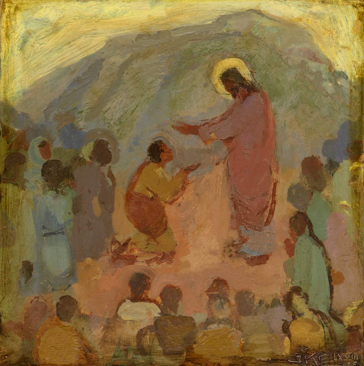 Mount of Thy Redeeming Love by J. Kirk Richards 