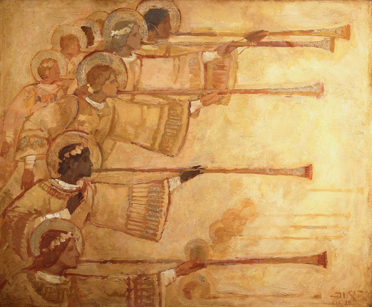 Angels We Have Heard On High by J. Kirk Richards 