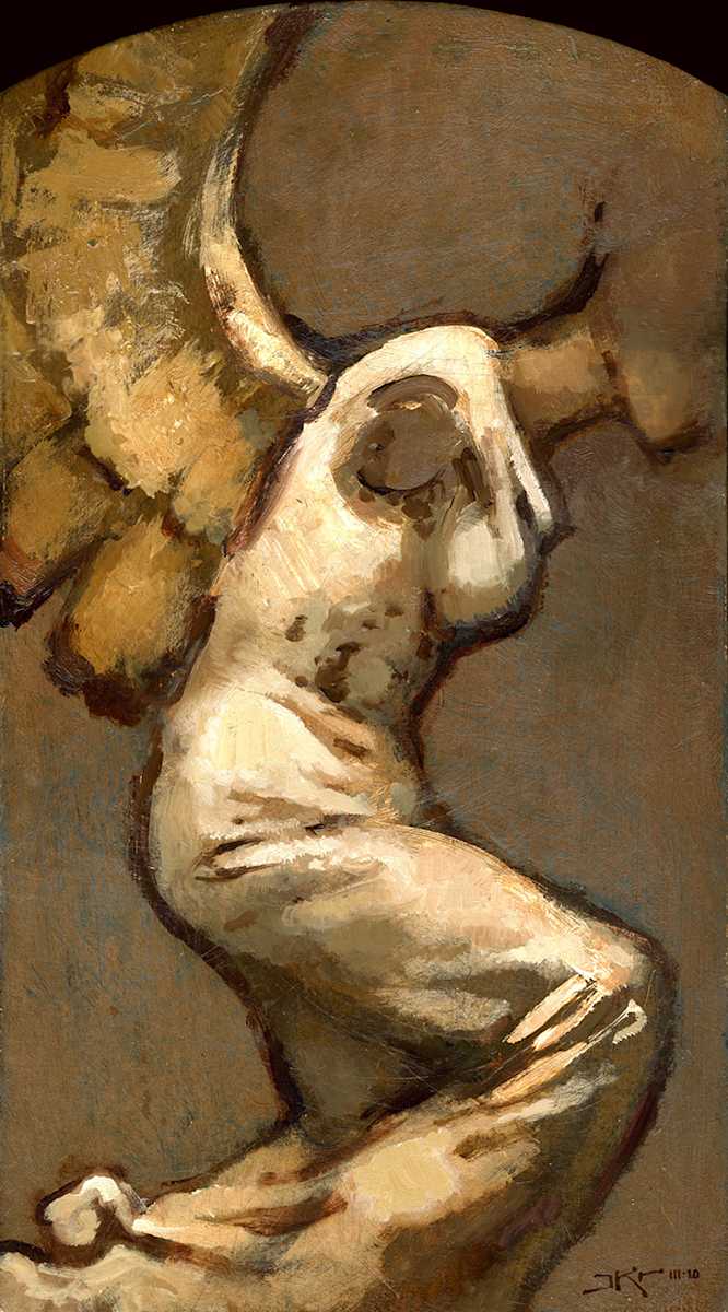 Figure with Wings XIII by J. Kirk Richards 