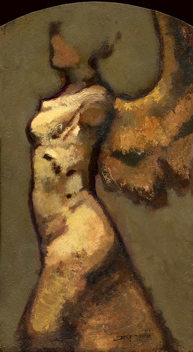 Figure with Wings XVII by J. Kirk Richards 