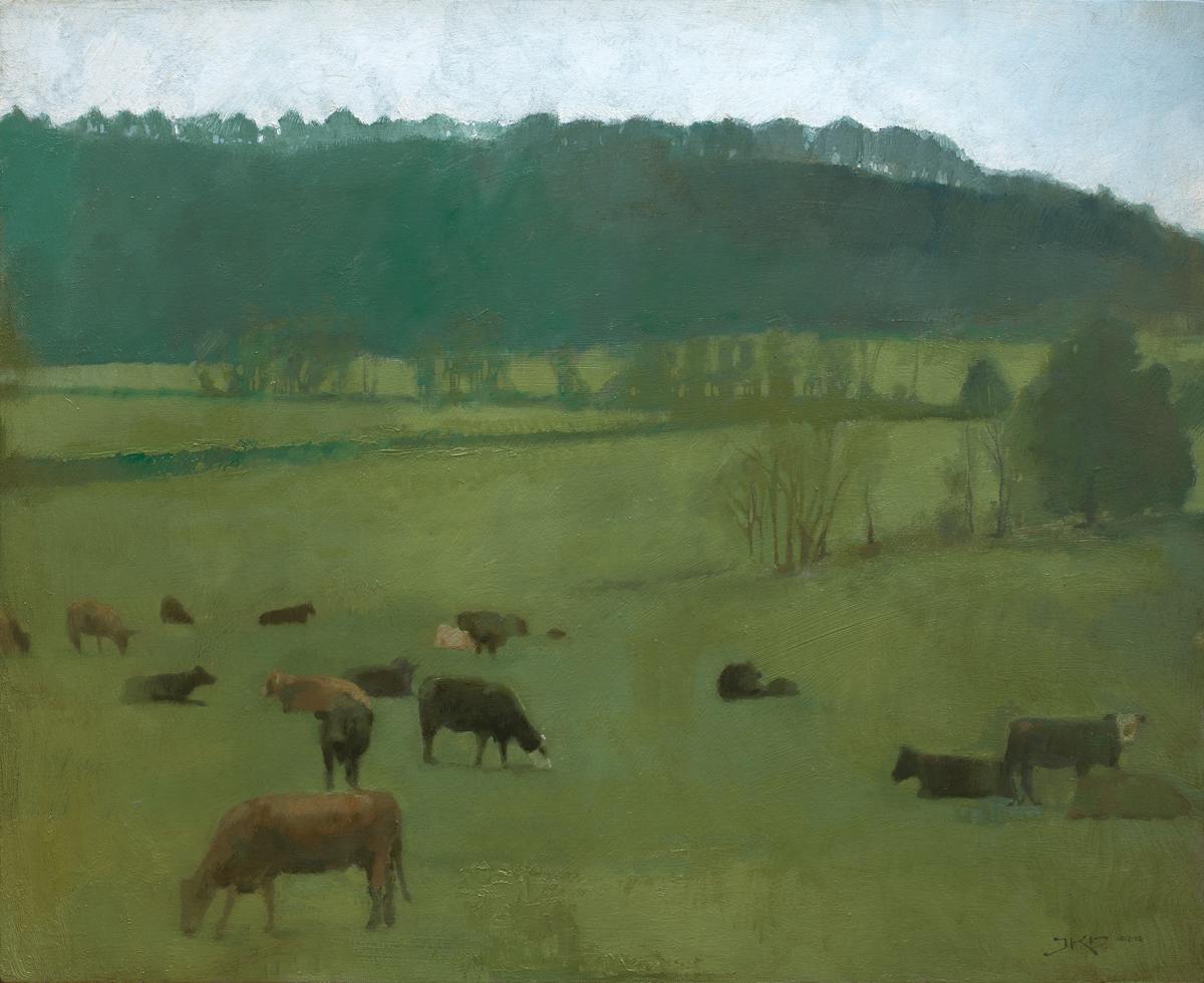 Tennessee Pasture, Green by J. Kirk Richards 