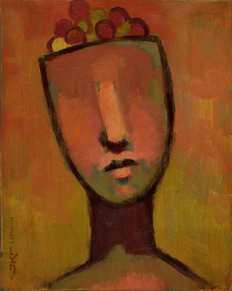 Minimal II - Head of Grapes by J. Kirk Richards 