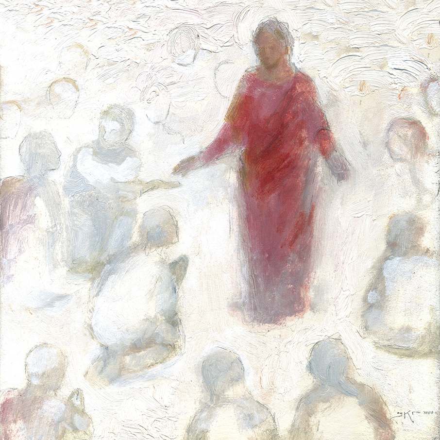 Christ Among the Spirits by J. Kirk Richards 