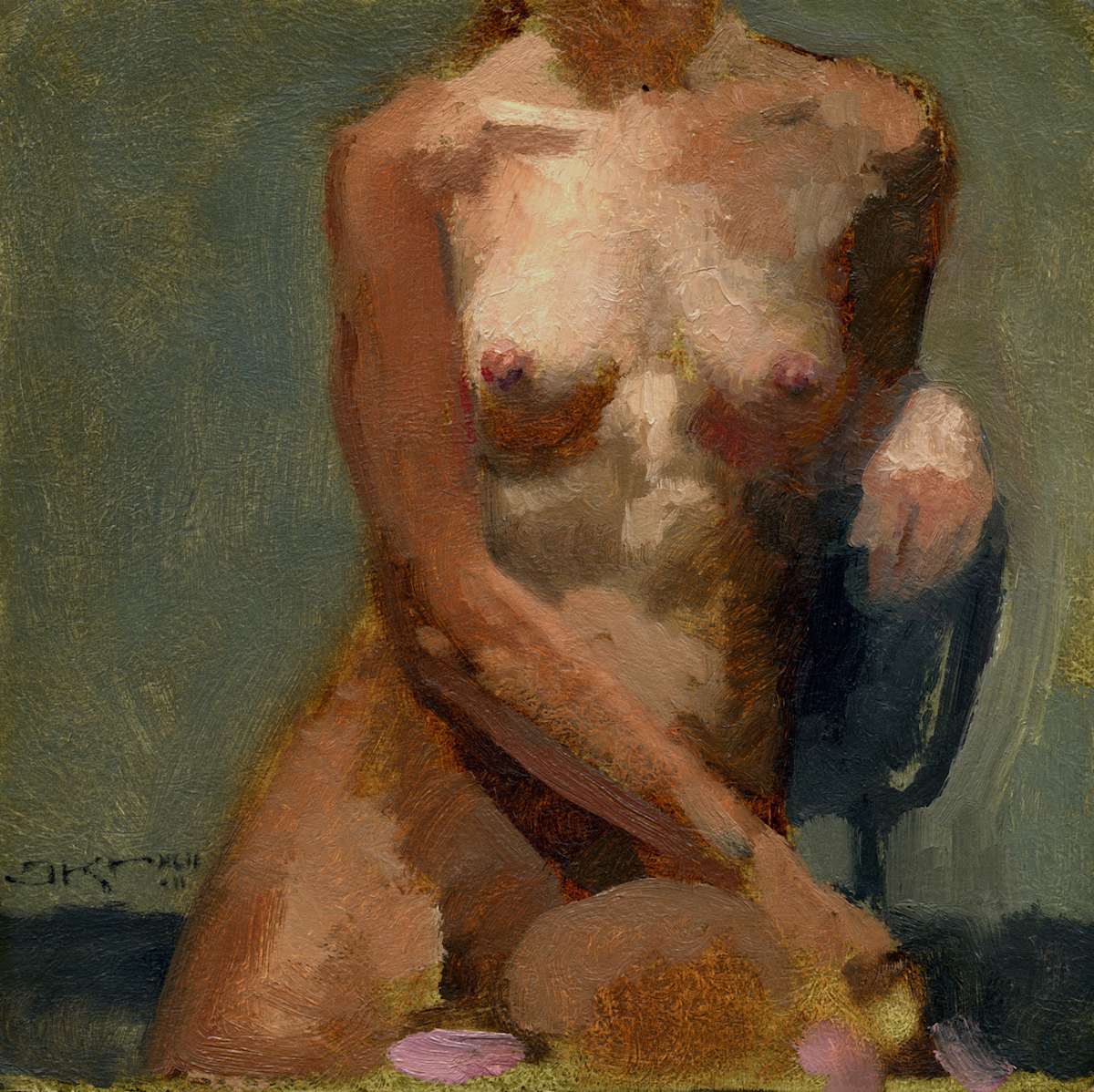 Seated Figure II by J. Kirk Richards 
