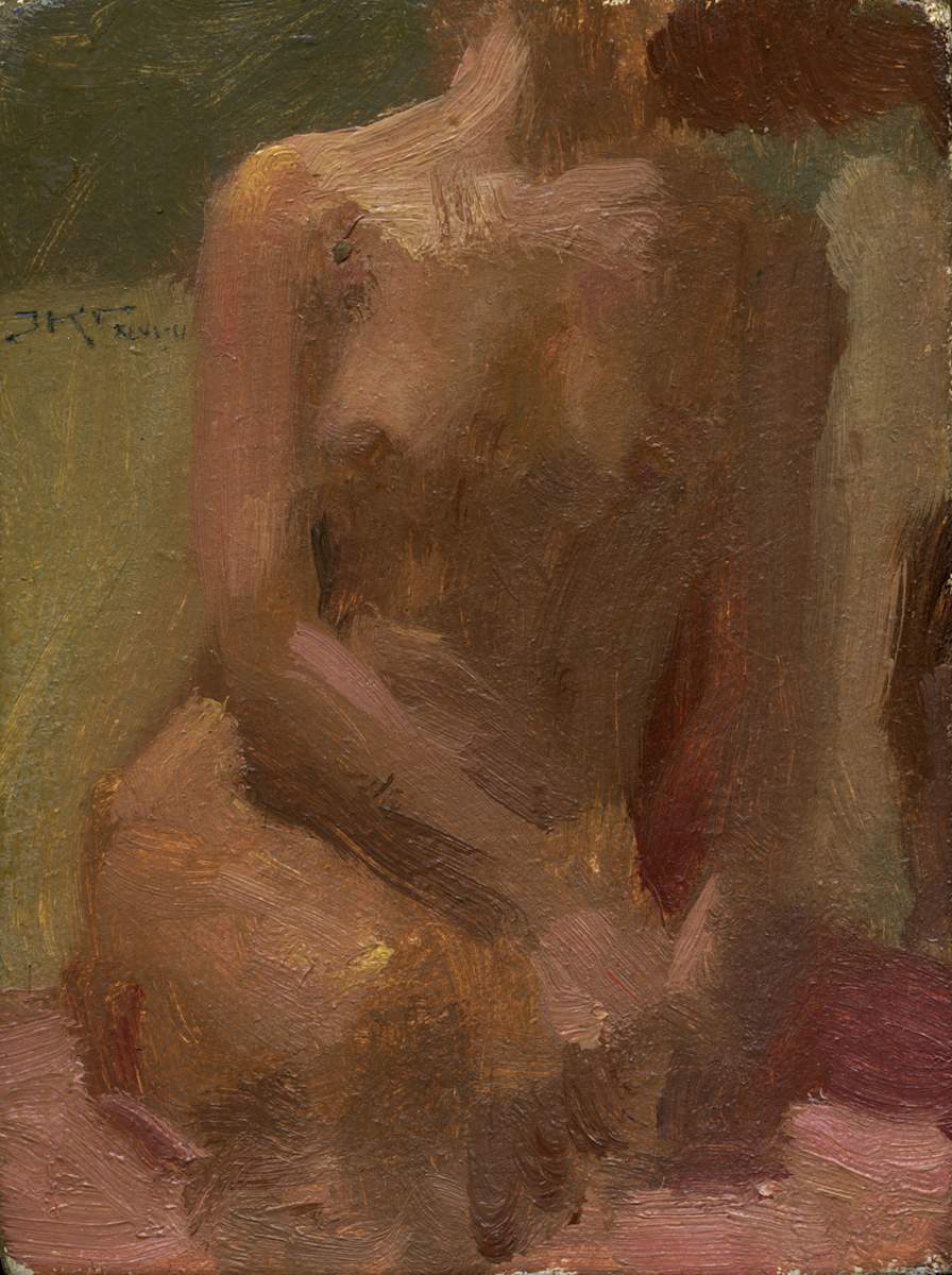 Seated Figure IV by J. Kirk Richards 