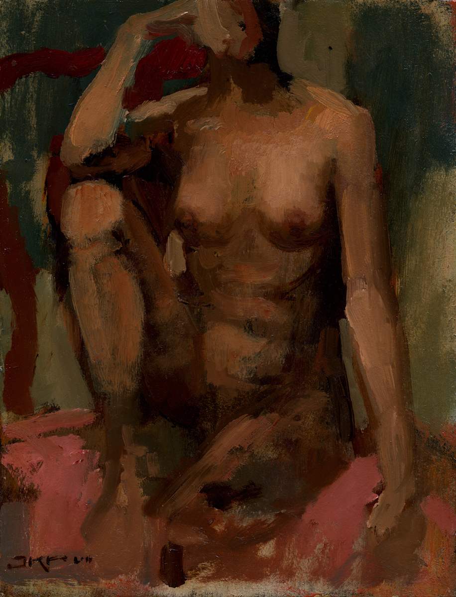 Seated Figure VII by J. Kirk Richards 