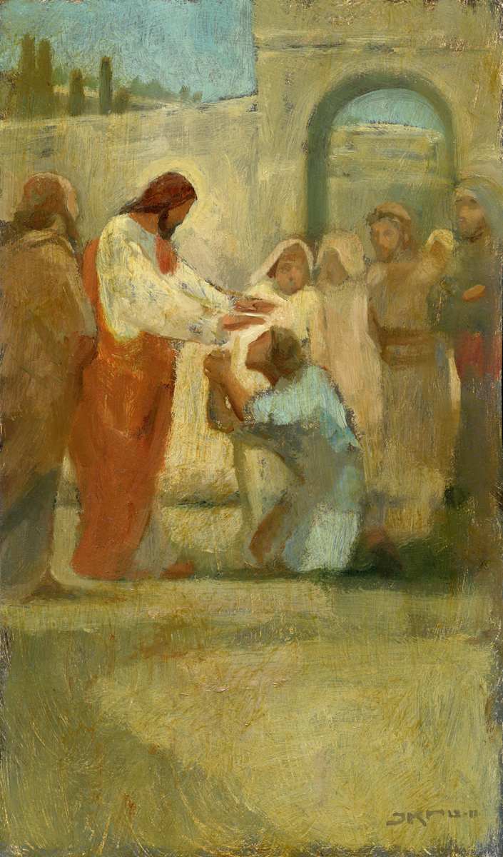 Healing IV by J. Kirk Richards 