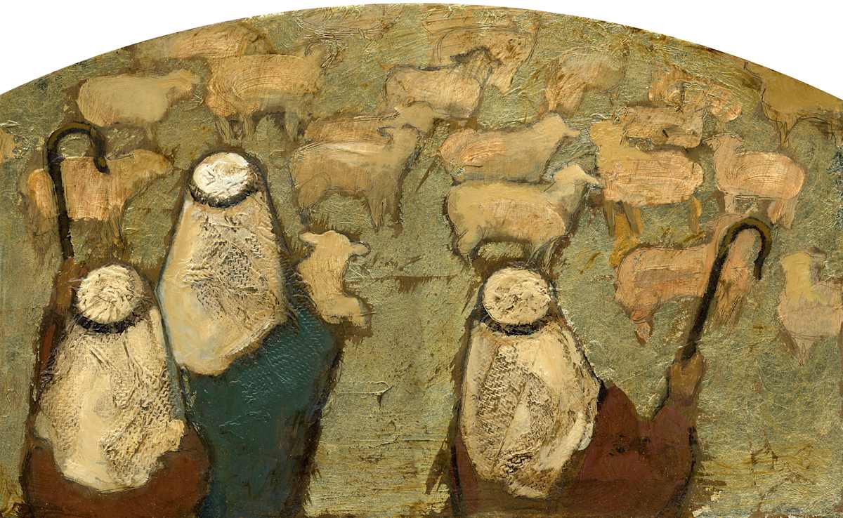 Lo, The Angel of The Lord Came Upon Them by J. Kirk Richards 