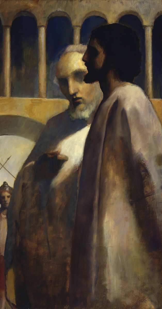 Art Thou a King Then? by J. Kirk Richards 