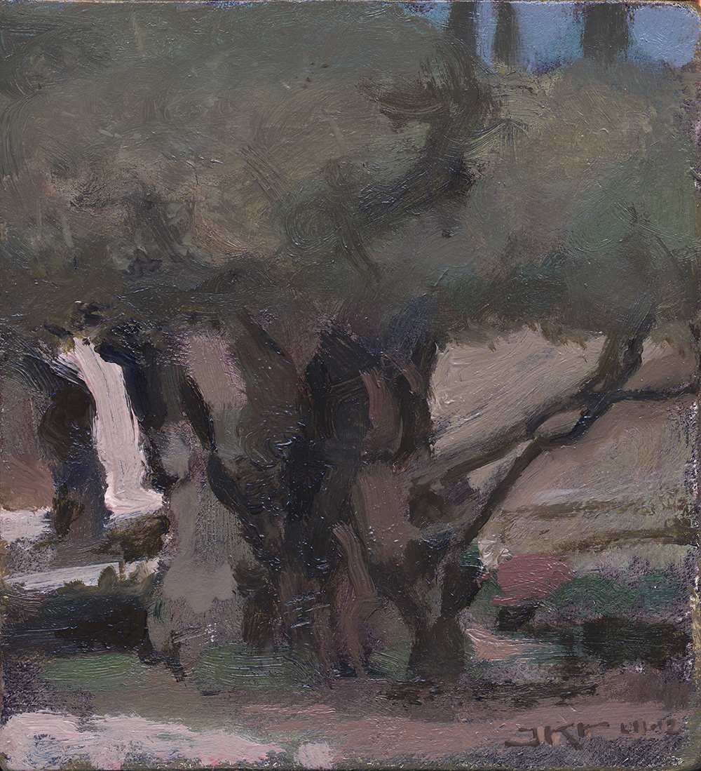Israel: Olive Tree in the Garden of Gethsemane by J. Kirk Richards 