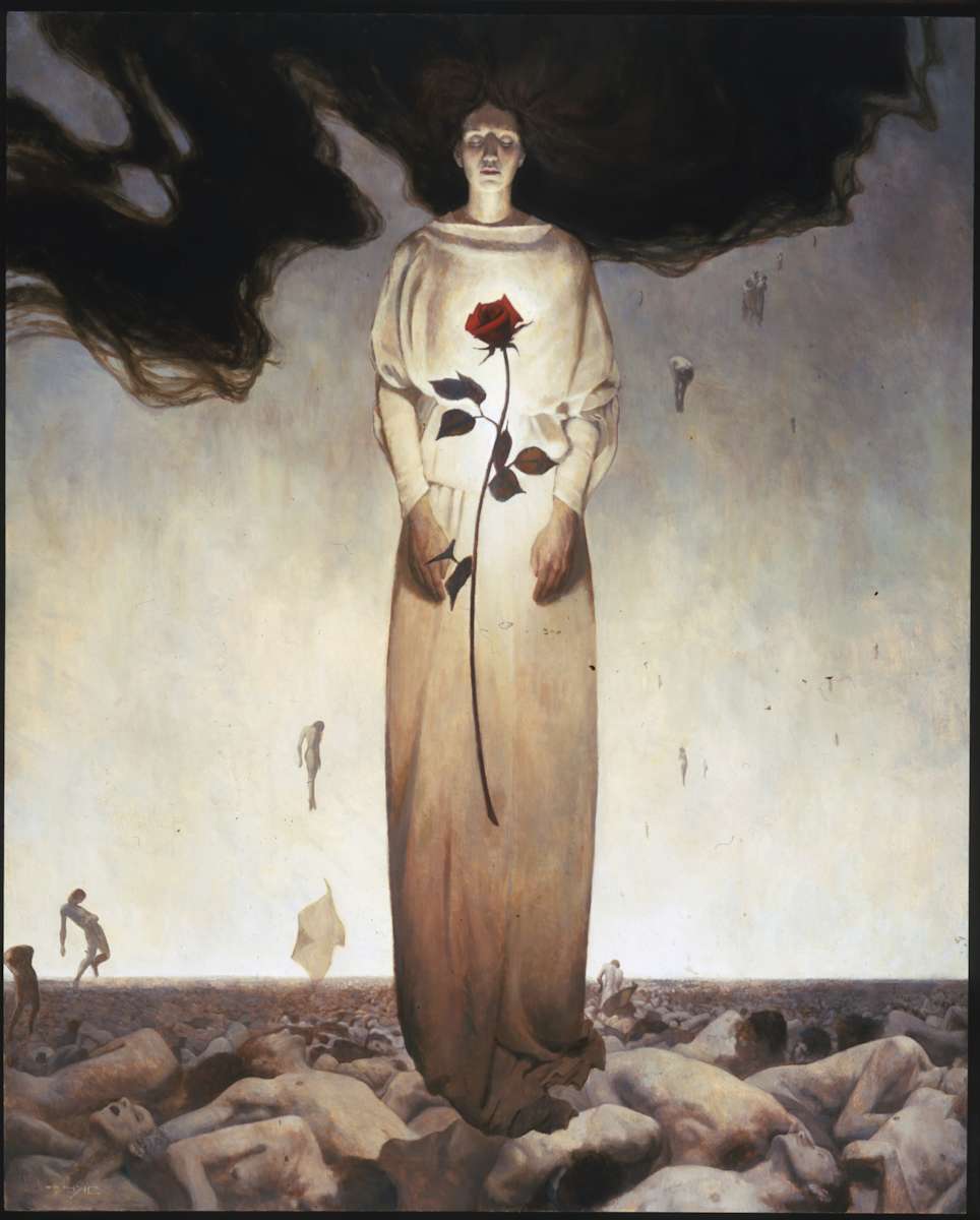 Rose of Sharon by J. Kirk Richards 