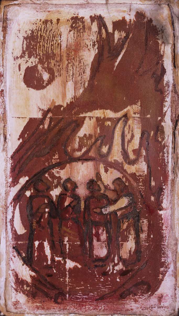 Shadrach, Meshach, and Abednego by J. Kirk Richards 