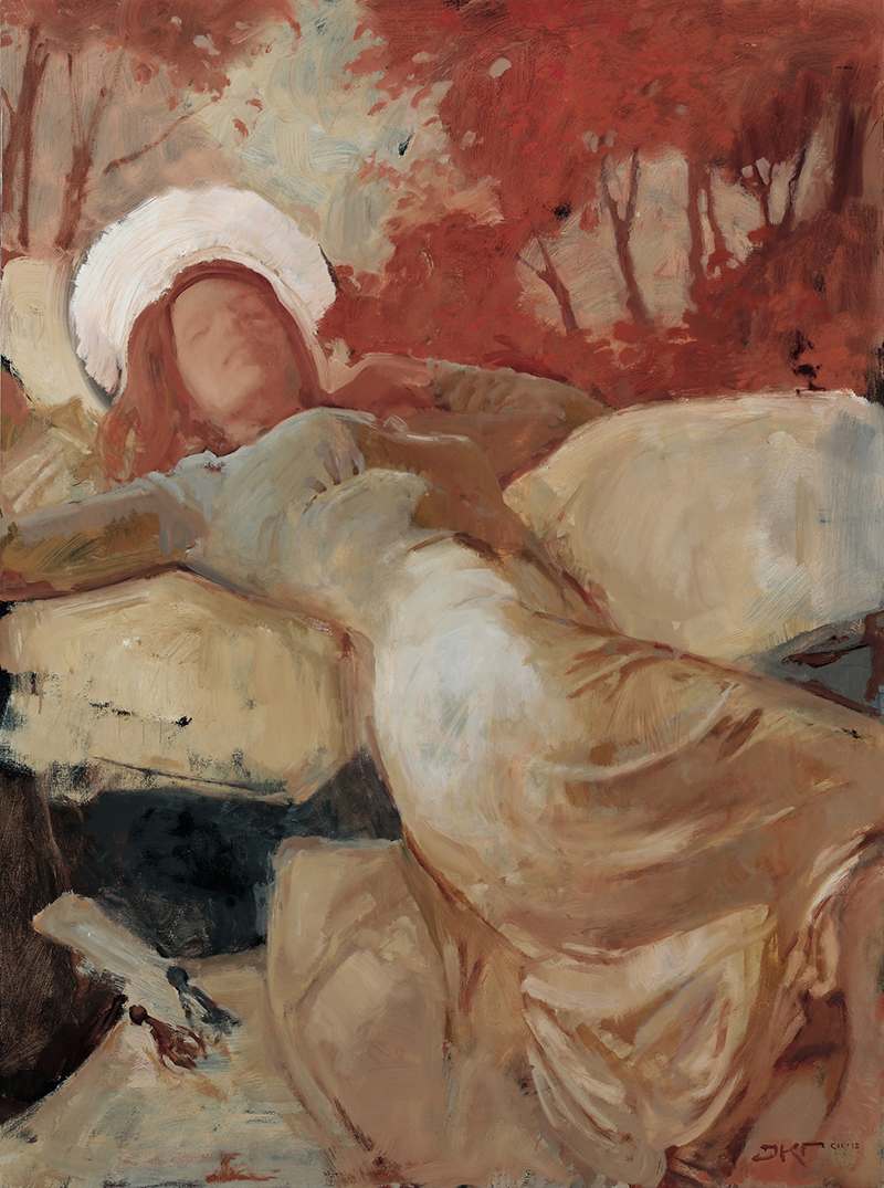 Goddess in Repose by J. Kirk Richards 