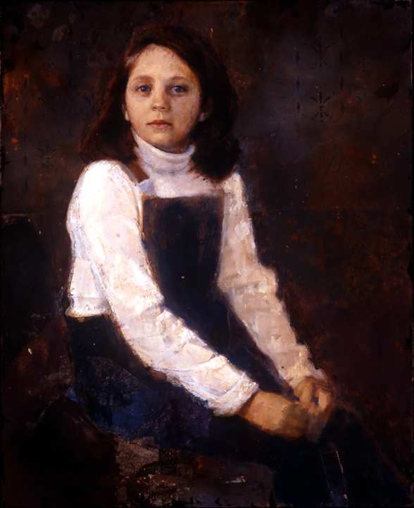 1st Maggie Brown Portrait by J. Kirk Richards 