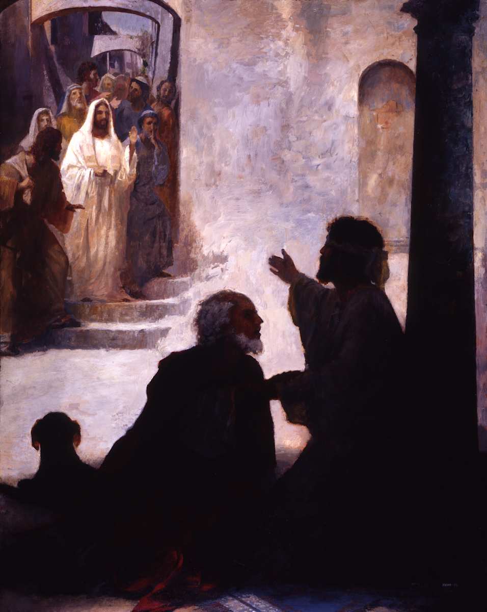 Petition of the Blind Man by J. Kirk Richards 