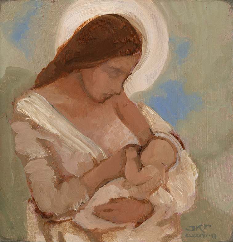 Summer Nursing by J. Kirk Richards 