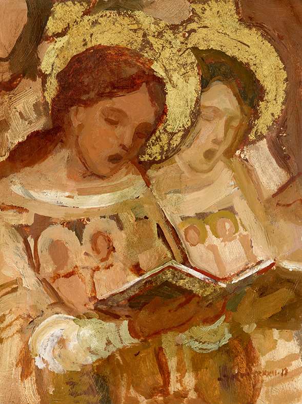 Golden Chorus by J. Kirk Richards, Image 1.