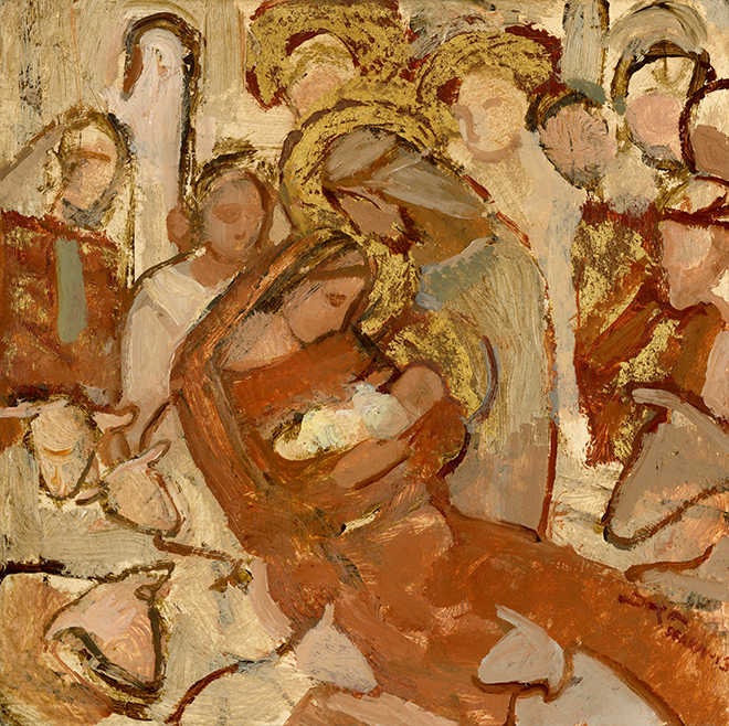 Nativity by J. Kirk Richards 