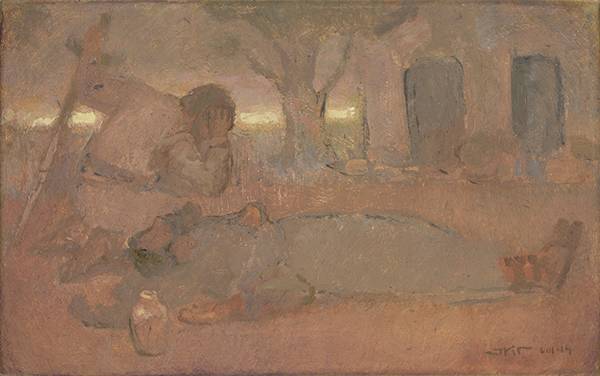 Sword of Laban by J. Kirk Richards, Image 1.