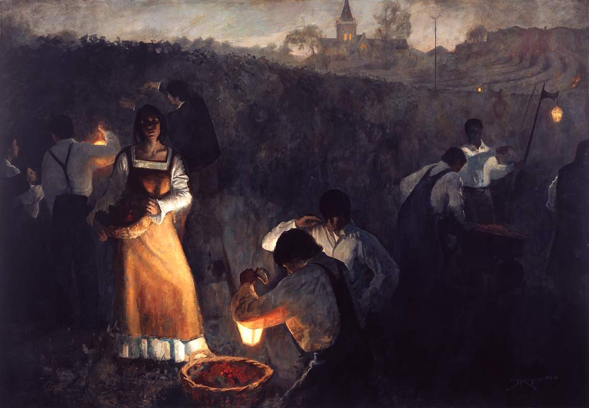 Laborers in the Vineyard by J. Kirk Richards 