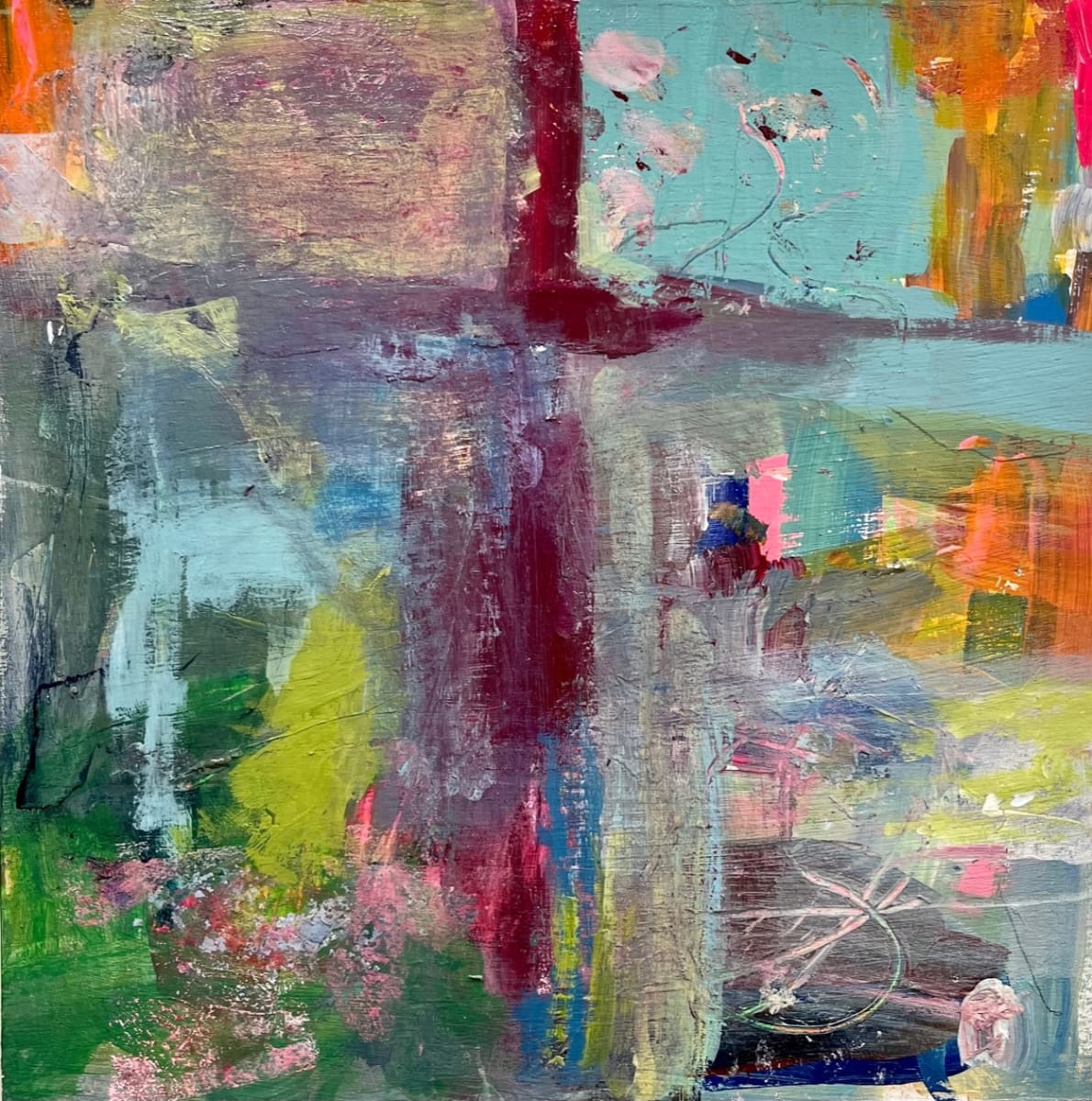 Rain Bicycle by Carla Wilson 