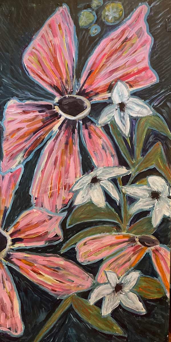Pink and White duet by Elisabeth Jahren, Image 1.