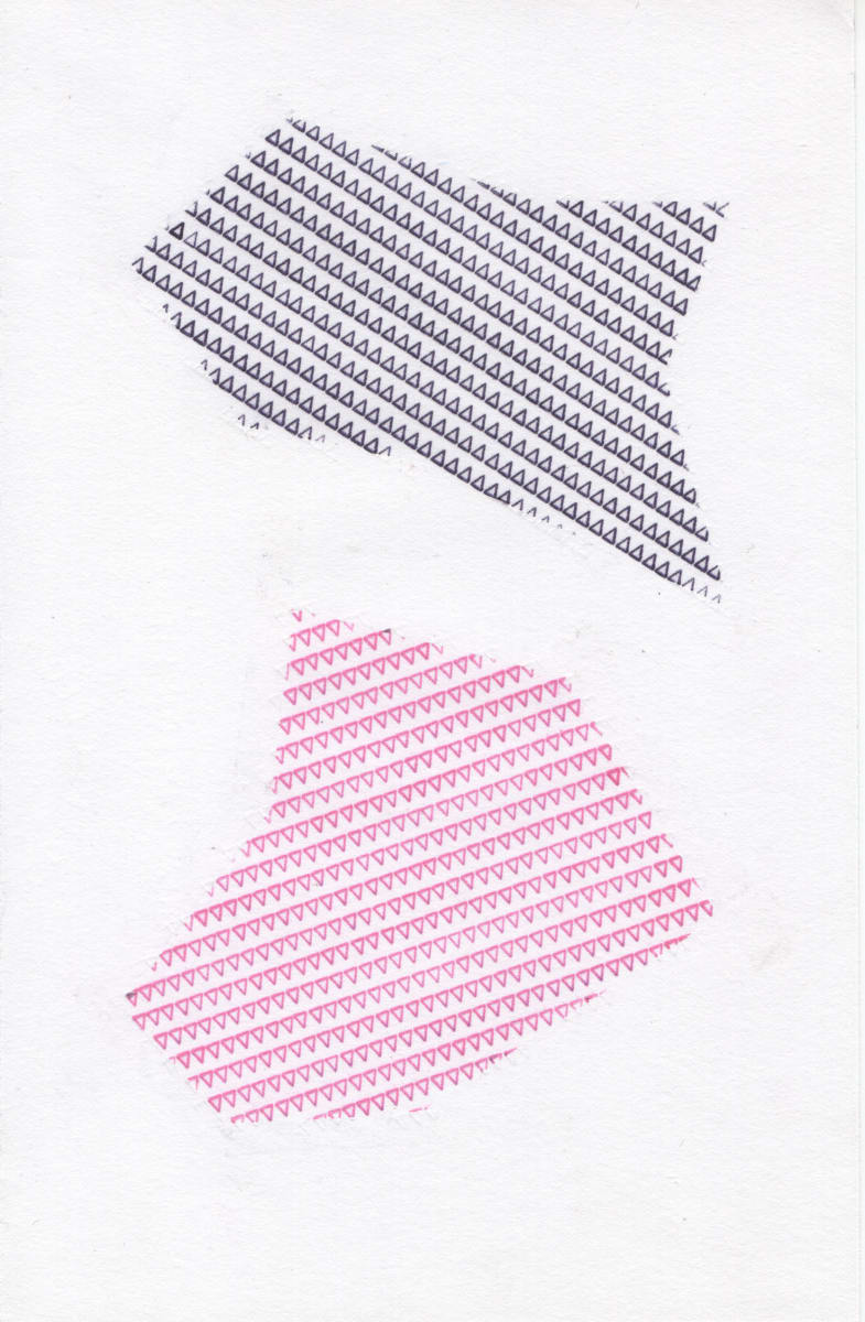 shapes in Greek 2  Image: purple and pink deltas