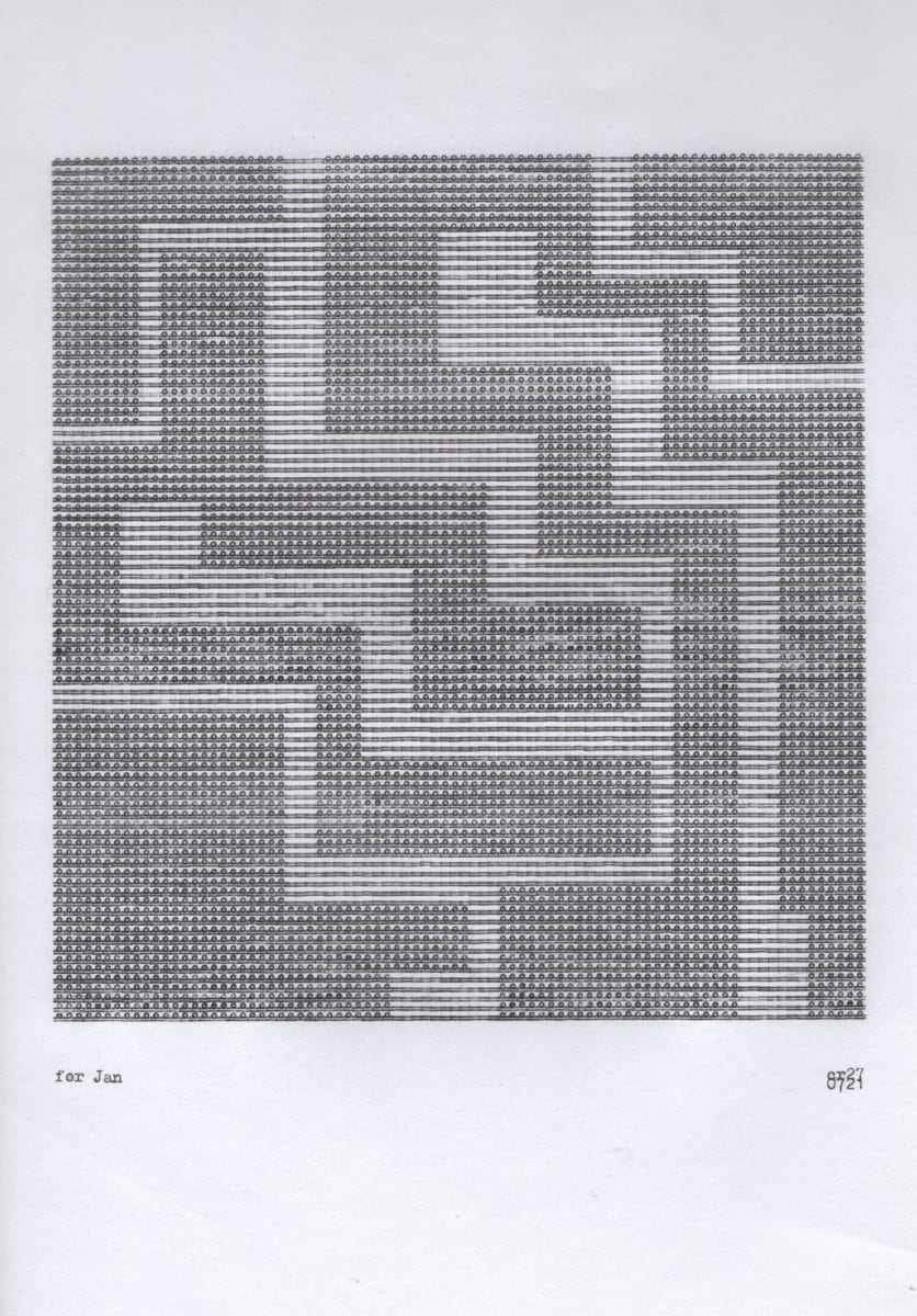 maze (for Jan), Image 1.