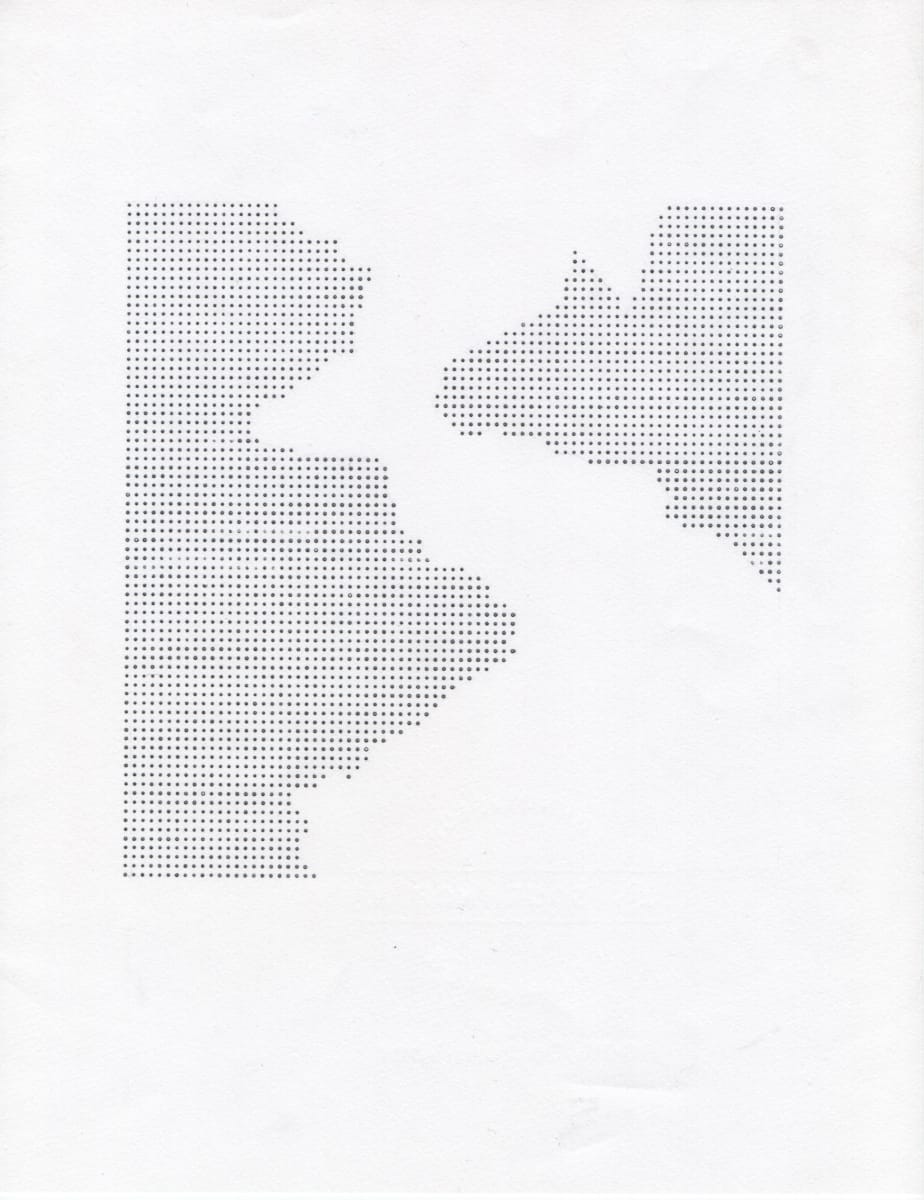 continents in dots 