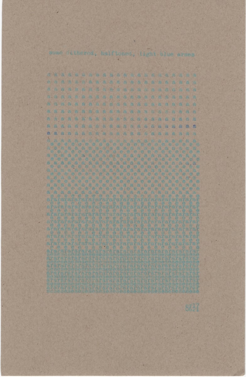 some dithered, halftoned light blue arses 