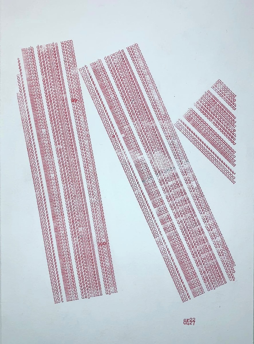 not much depends upon 