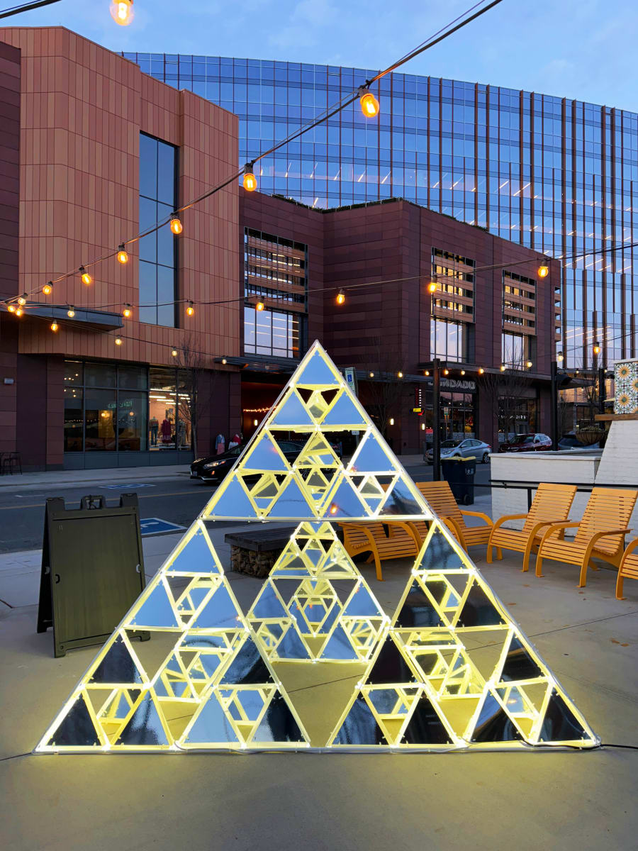 Fractal Energy by Anna Grant Dean  Image: Fractal Energy, Rail Trial Lights 2024