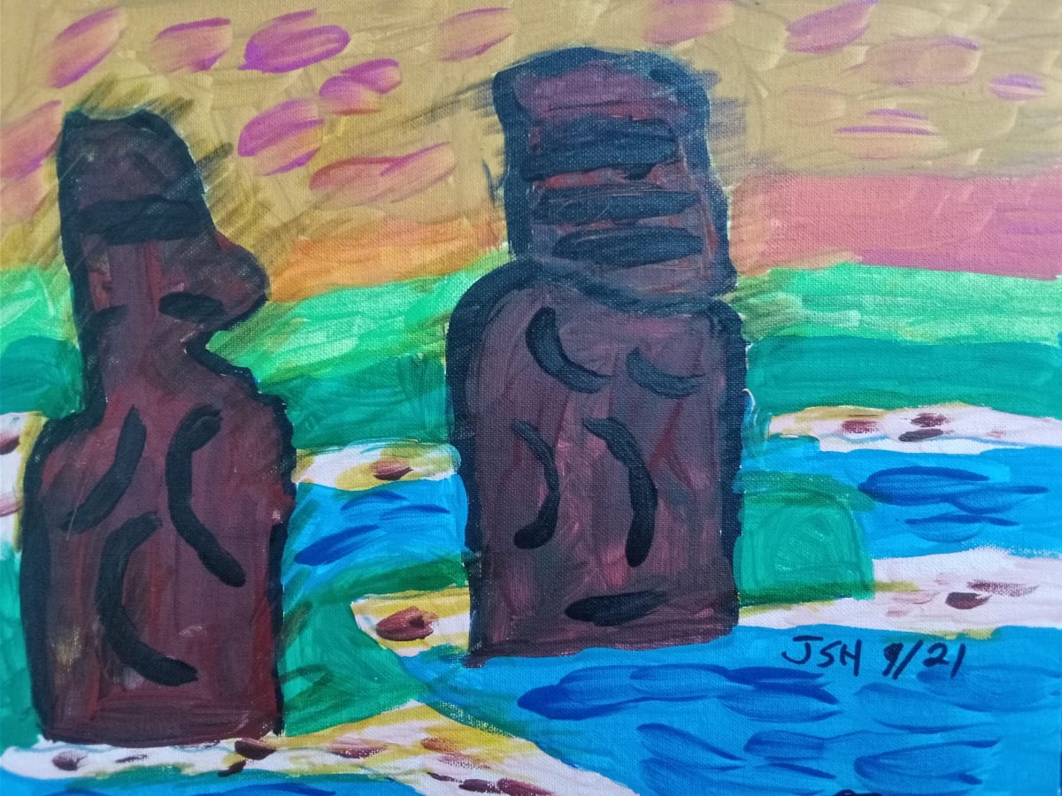 Easter Island  Image: By Jonathan Sammuel Harrold