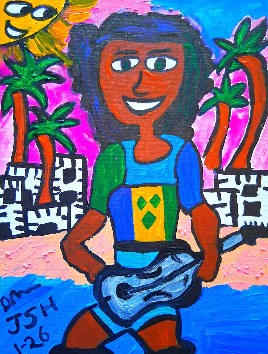 Eldrick Visits Saint Vincent by Jonathan Sammuel Harrold, Image 1.