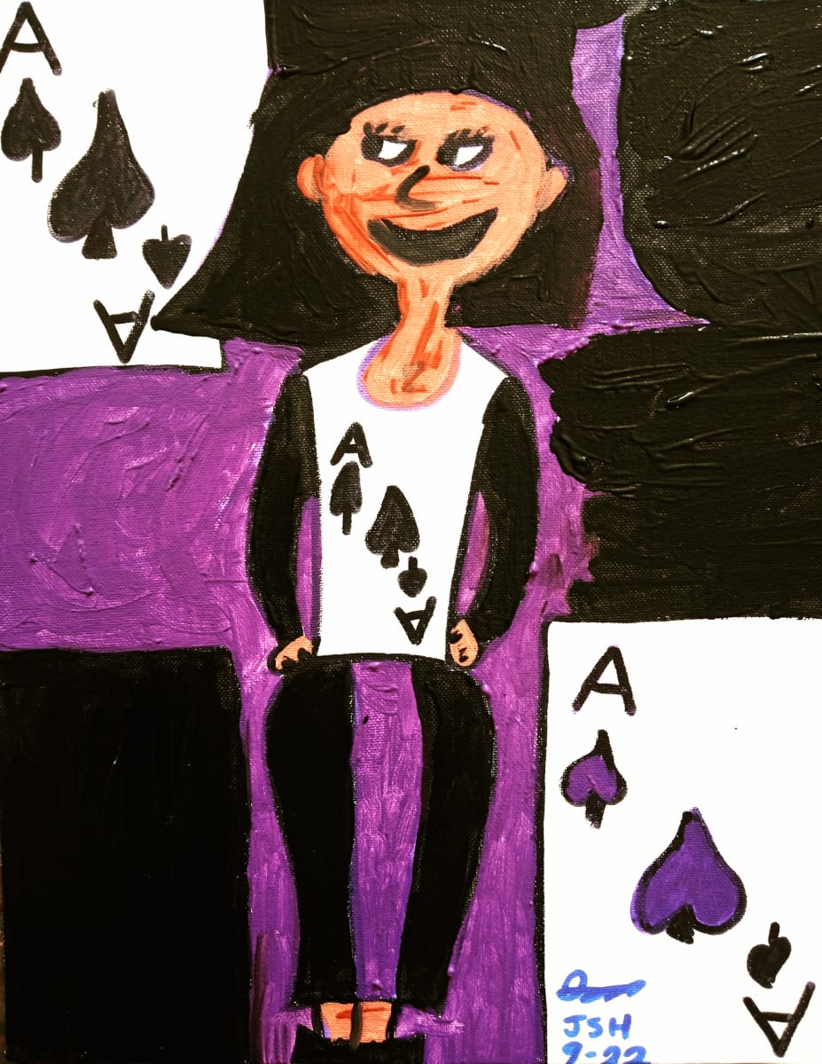 Elyse-The Ace Of Spades  Image: by Jonathan Sammuel Harrold