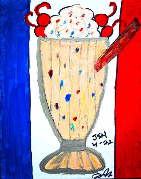 French Vanilla Milkshake by Jonathan Sammuel Harrold, Image 1.