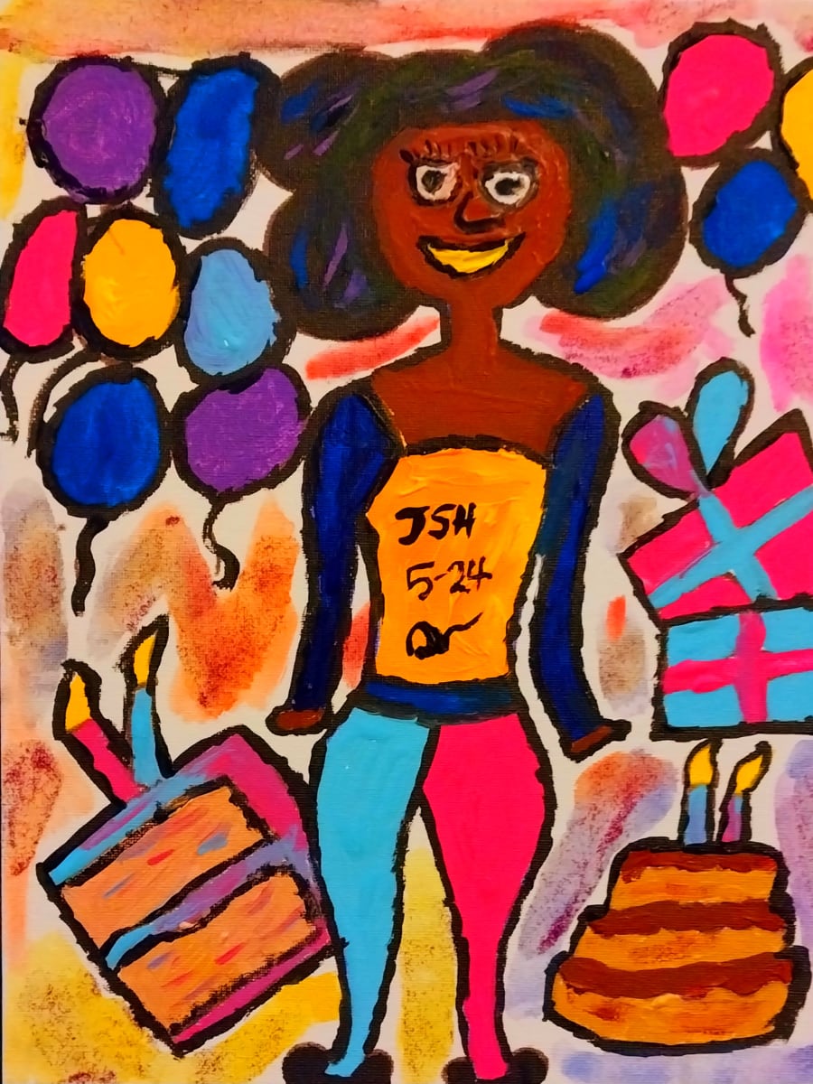 Happy Birthday Uchechi! by Jonathan Sammuel Harrold⁹  Image: By Jonathan Sammuel Harrold 