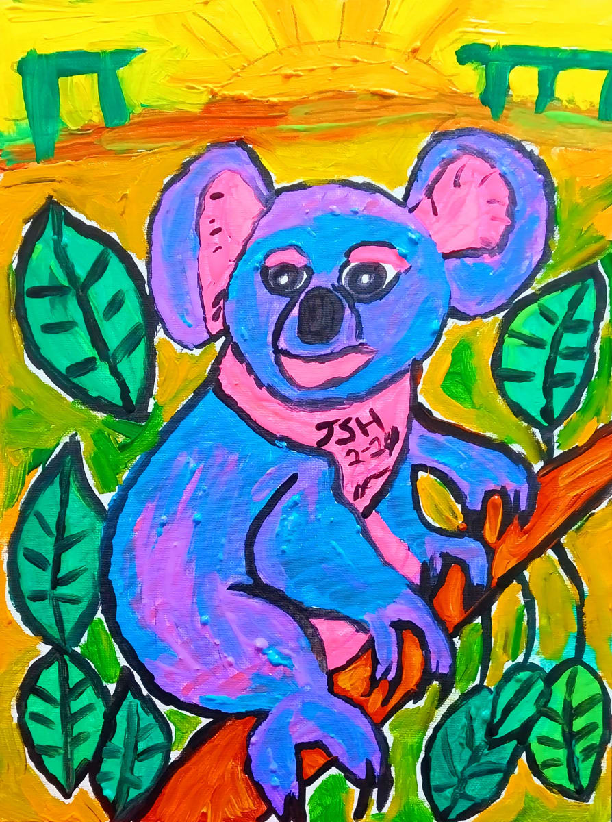 Keiysha The Koala Bear by Jonathan Sammuel Harrold  Image: By Jonathan Sammuel Harrold 