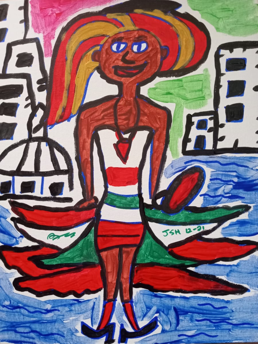 LaTonya Visits Rome by Jonathan Sammuel Harrold⁹  Image: By Jonathan Sammuel Harrold