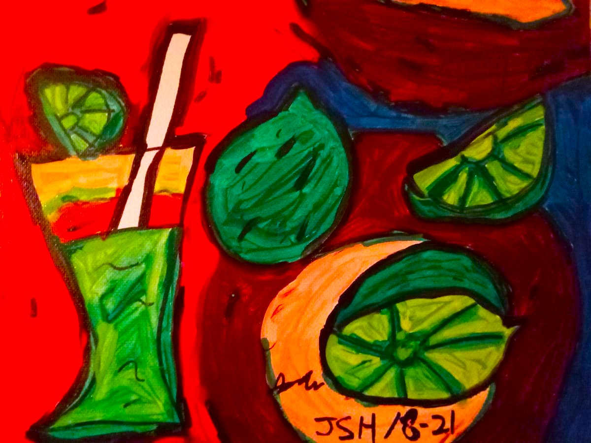Lime Colada Nightfall by Jonathan Sammuel Harrold, Image 1.