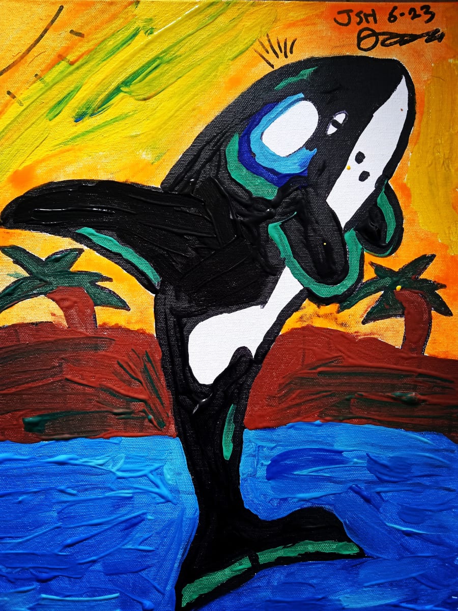 Oano The Orca by Jonathan Sammuel Harrold  Image: by Jonathan Sammuel Harrold