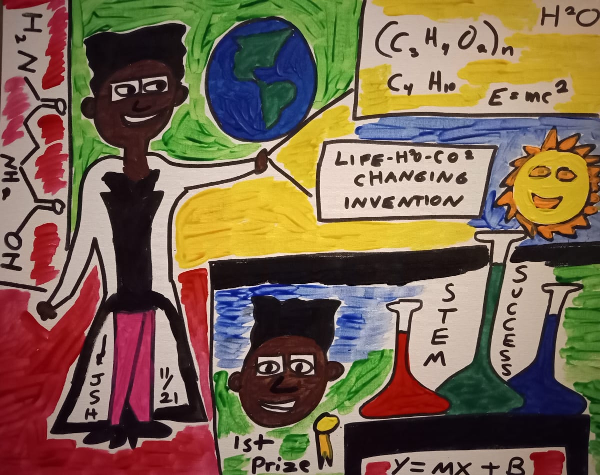 Ruben The Biochemist by Jonathan Sammuel Harrold⁹  Image: By Jonathan Sammuel Harrold