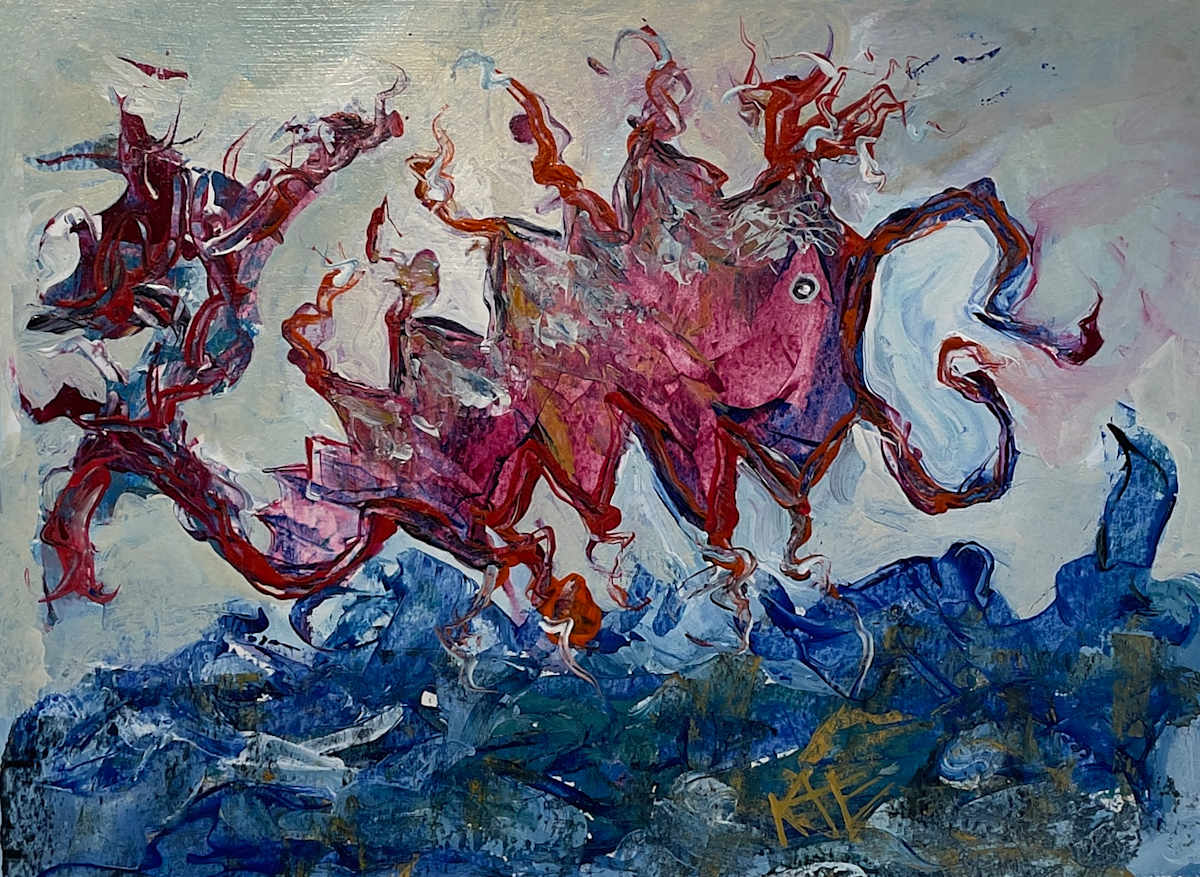 Through Waters Of Collapsed Perfumes by Katherine Cox Knapp 