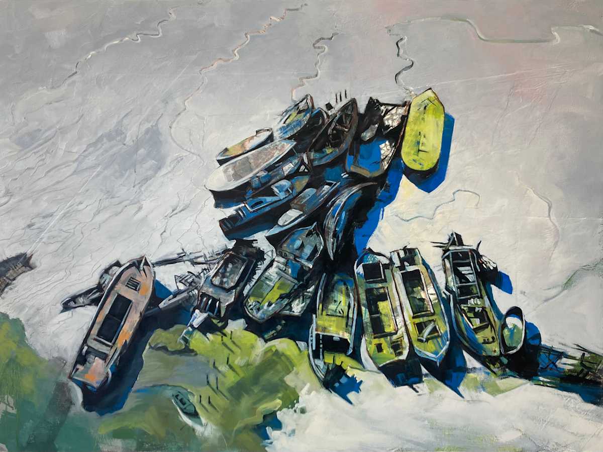 Resting Place, Low Tide by Catherine Mackey, Image 1.