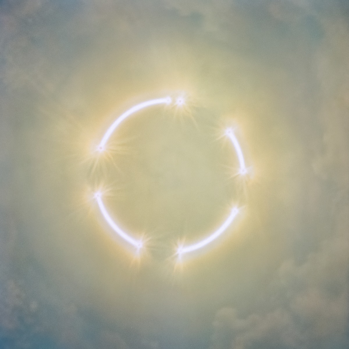 Solar Drawing: Winter, Solar Maximum, 2024, single-broken by Betsy Kenyon, Image 1.