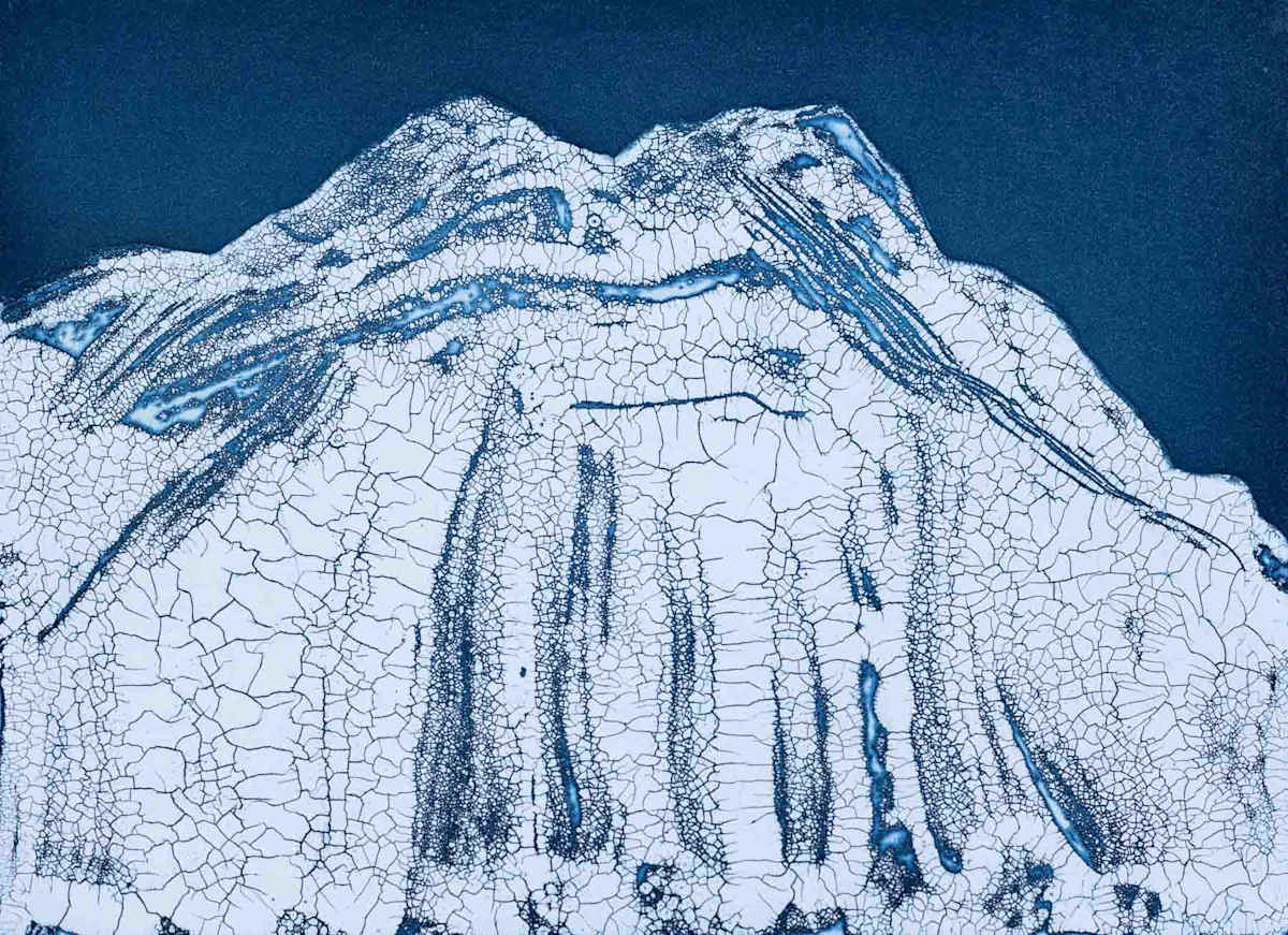 Glacial Melt III, 3/5 by Margaret E. Murray, Image 1.